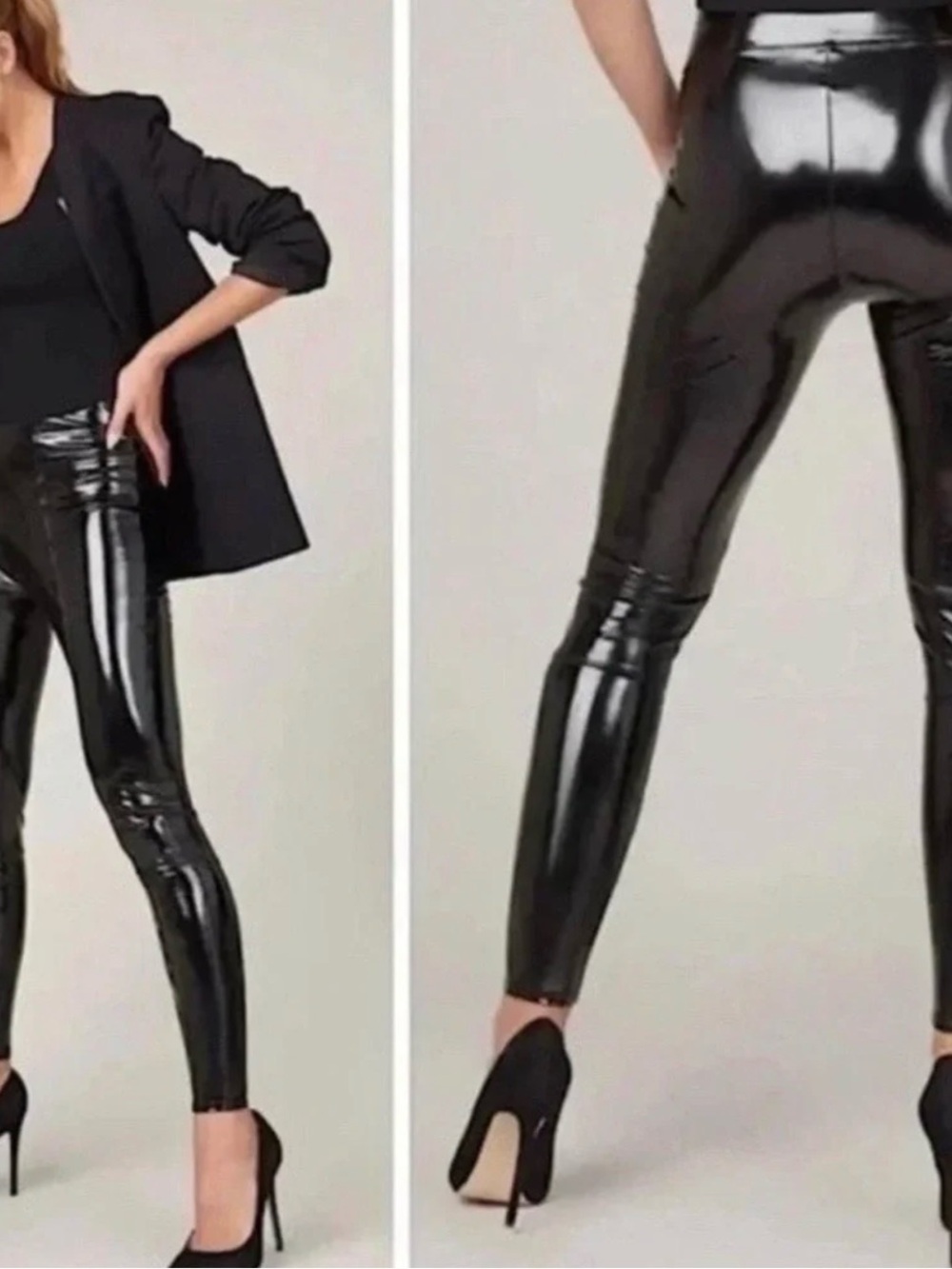 SPANX Faux leather leggings M